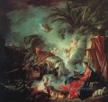 El descanso en la huida a Egipto Rococó Francois Boucher